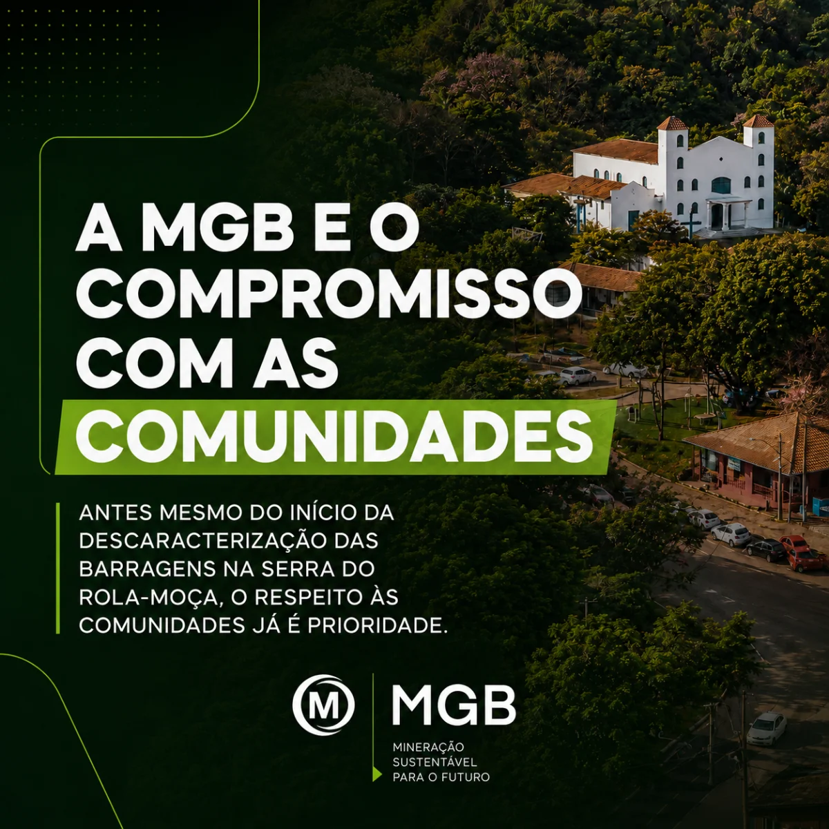 O processo ainda não começou, mas o planejamento sim. A MGB